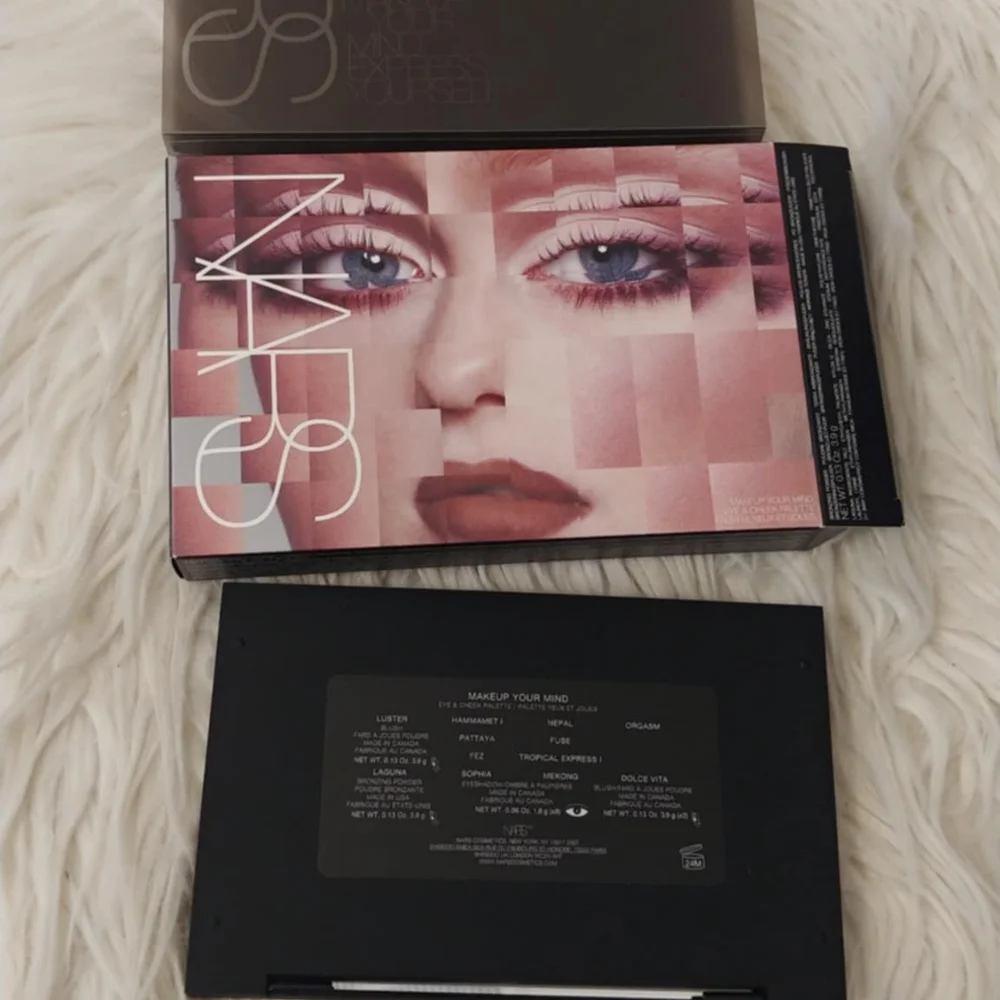 💖FIRM! NWT NARS MAKE UP YOUR MIND EYESHADOW & CHEEK PALETTE (LIMITED EDITION)